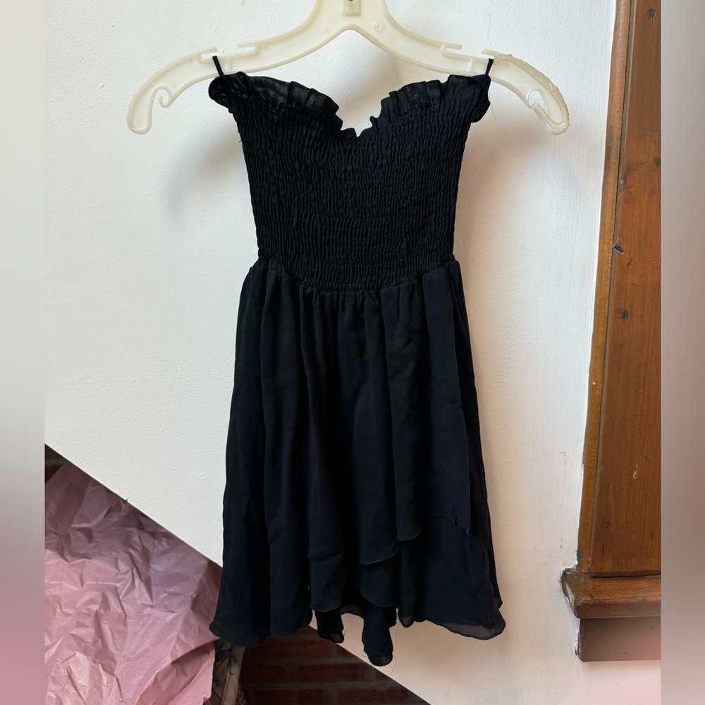 Chanel Strapless Silk Top